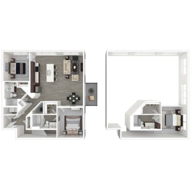 Rendering of the C2 Floor Plan